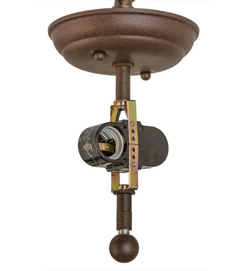 10"Sq Train Flushmount