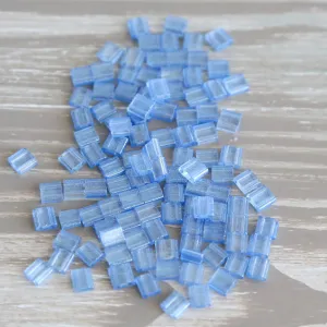 6010 - Glitter Blue - Whole Tile Beads | TL6010