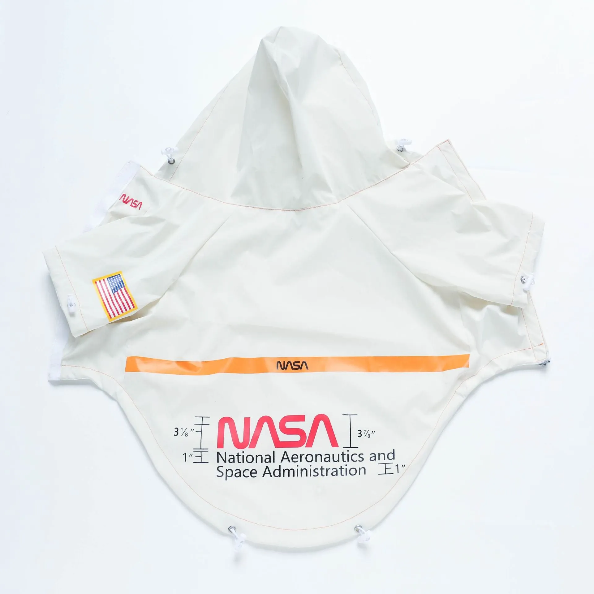 American Trendy Pet Astronaut Flight Suit: Full Reflective Dog Coat Raincoat Jacket Luxury Dog Clothes Raincoat Jacket Reflective Space Suit Hoodies Pet Coat Clothing For Large Medium Small Dogs Apparel Costume