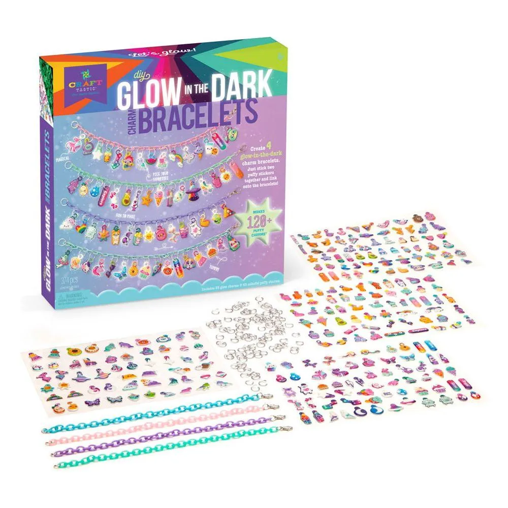 Ann Williams Craft-tastic Glow in the Dark Charm Bracelets