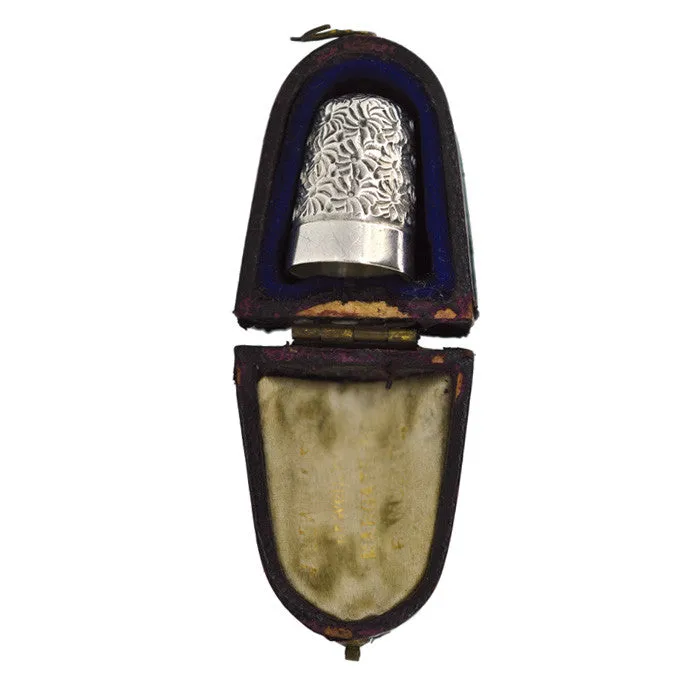 Antique Silver Thimble