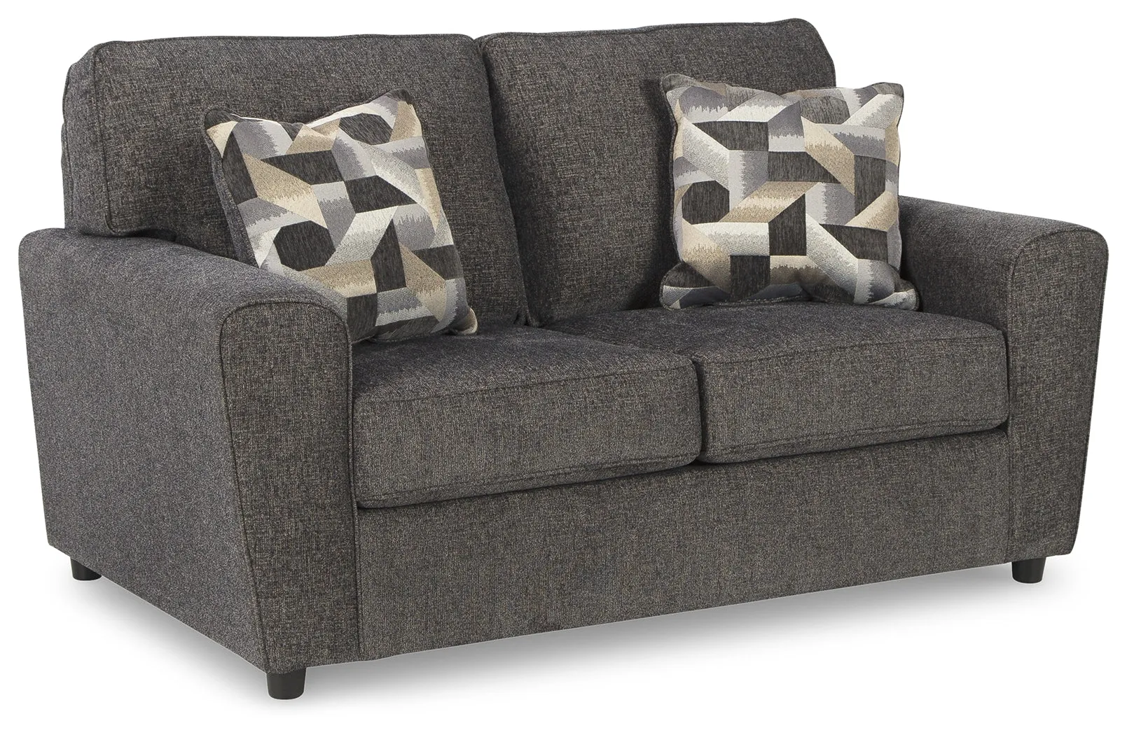 Cascilla Sofa and Loveseat in Slate