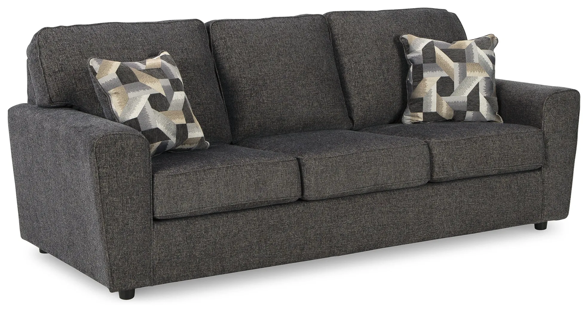 Cascilla Sofa and Loveseat in Slate