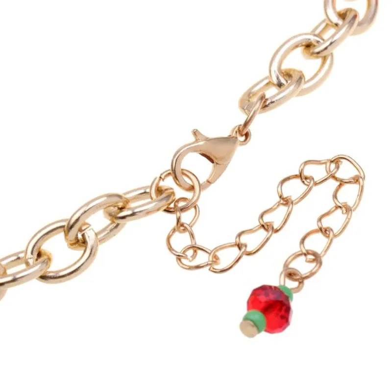 Delightful Christmas-Themed Bead Charm Bracelets