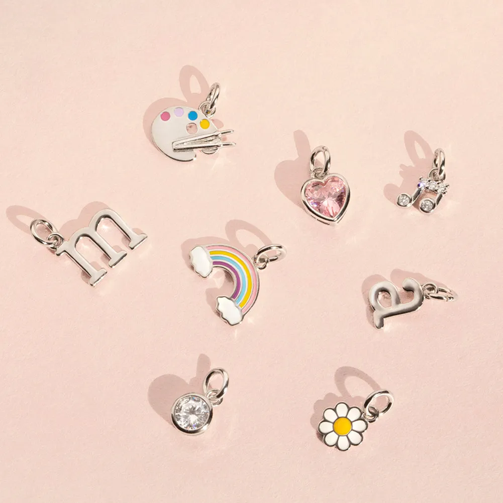 Hobby Charms Kids / Children's / Girls for Charm Bracelet - Sterling Silver