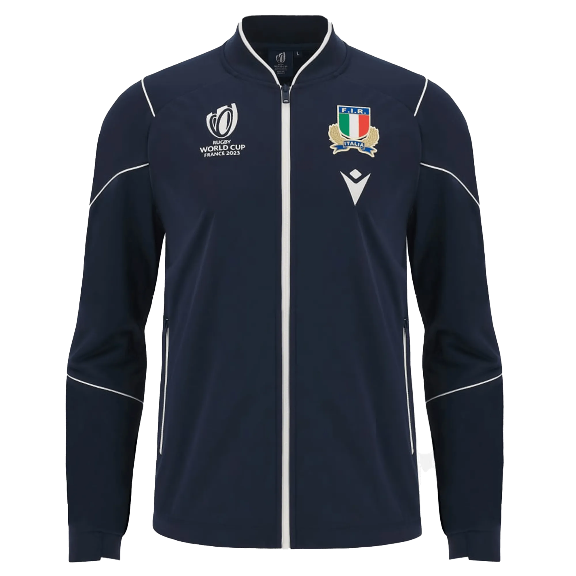 Italy RWC23 Full-Zip Anthem Jacket by Macron