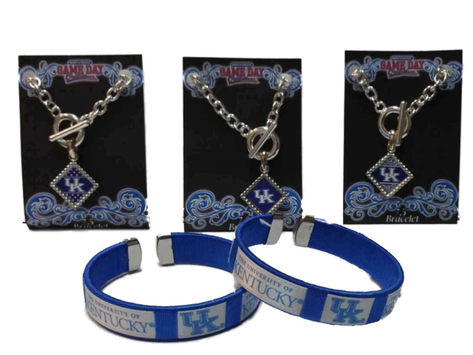 Kentucky Wildcats Jenkins Enterprises Gameday Earring & Bracelet Pack (One Size)