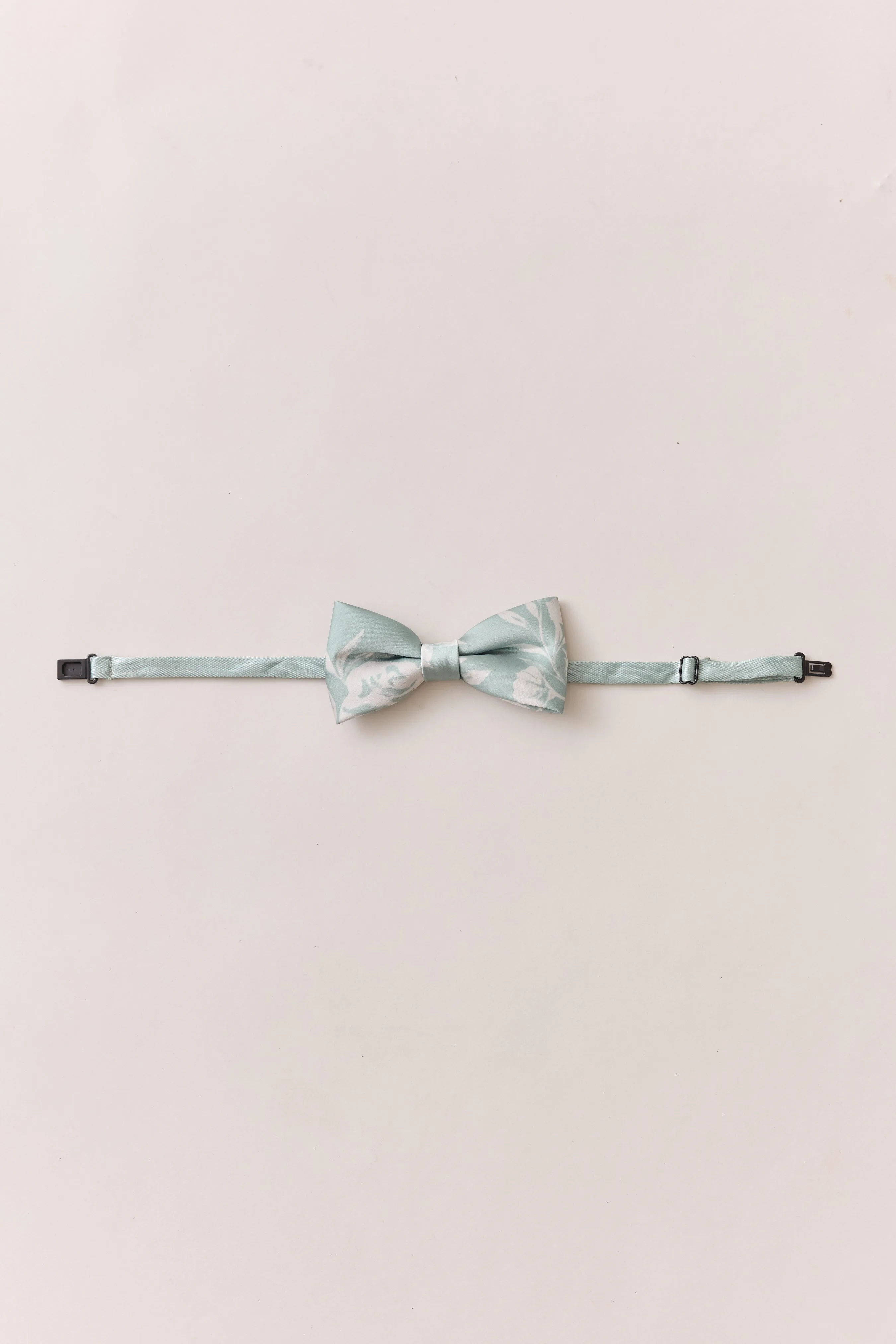 Kids Satin Floral Print Bowtie | Made To Order