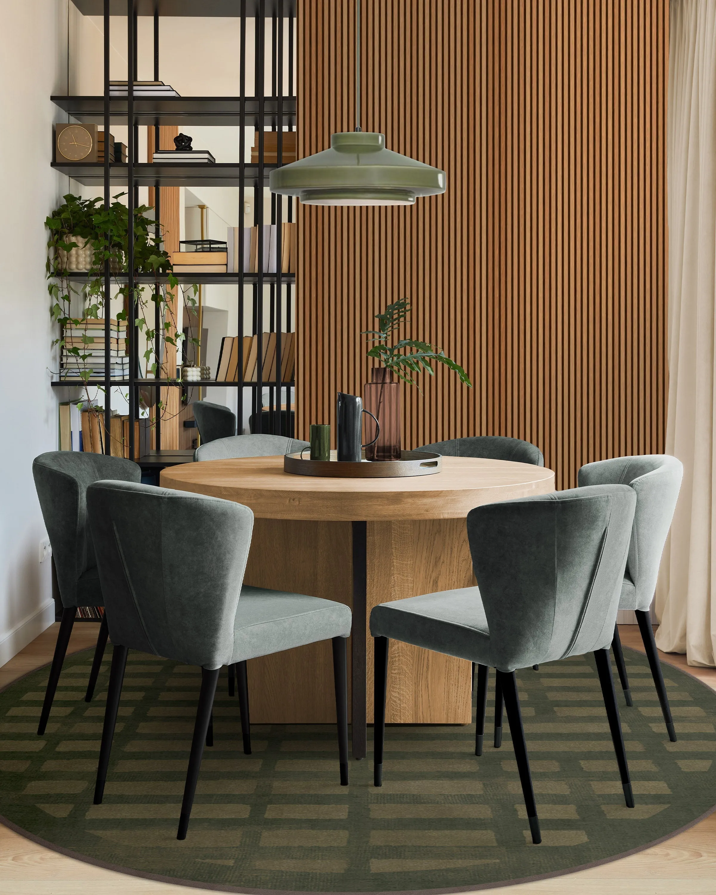Laine Olive Green Rug