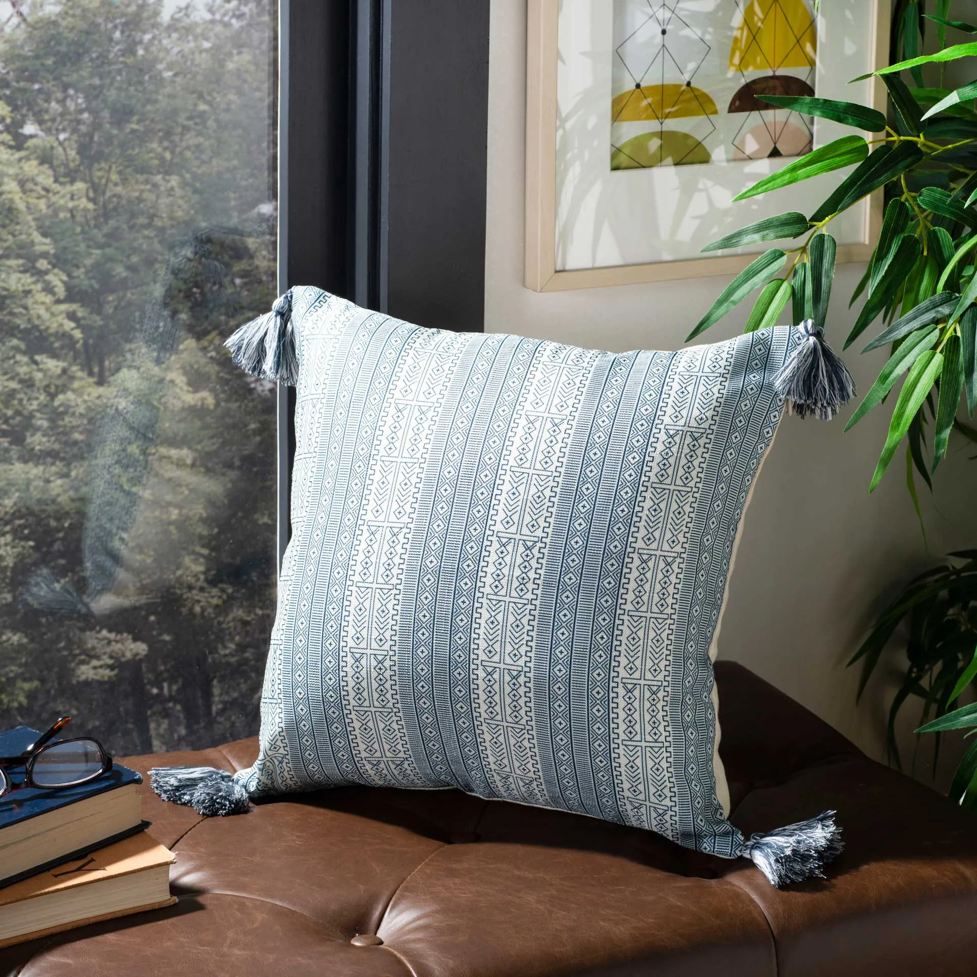 Luna Pillow White/Gray