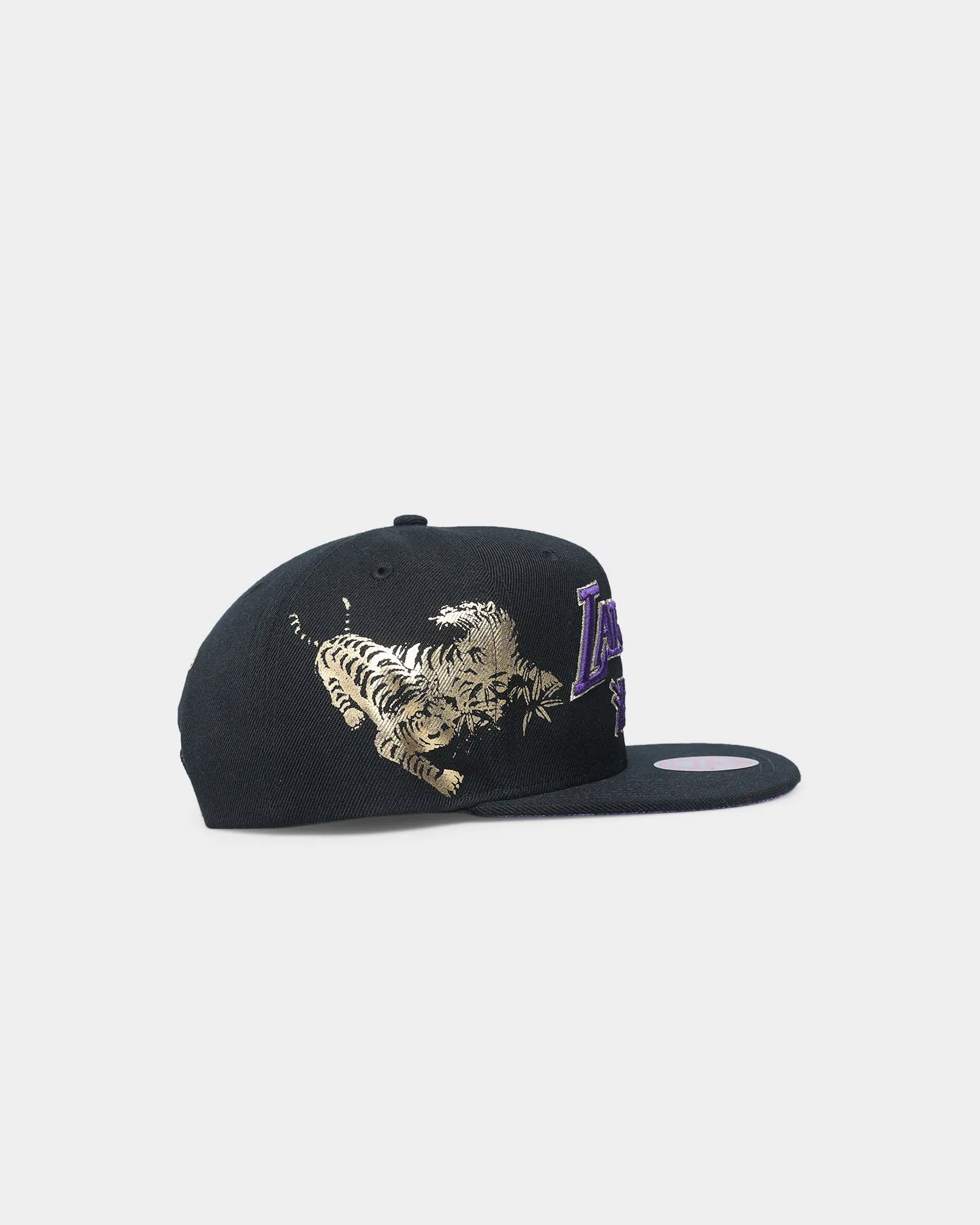 Mitchell & Ness Los Angeles Lakers Water Tiger HWC Snapback Black