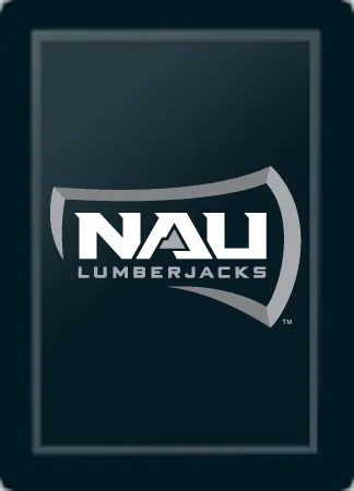 Northern Arizona University Primary Logo Panel For Xpression Gaming Chair Only