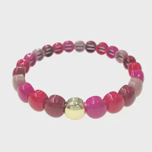 Oclys Oli Half Colored Balls Elastic Bracelet