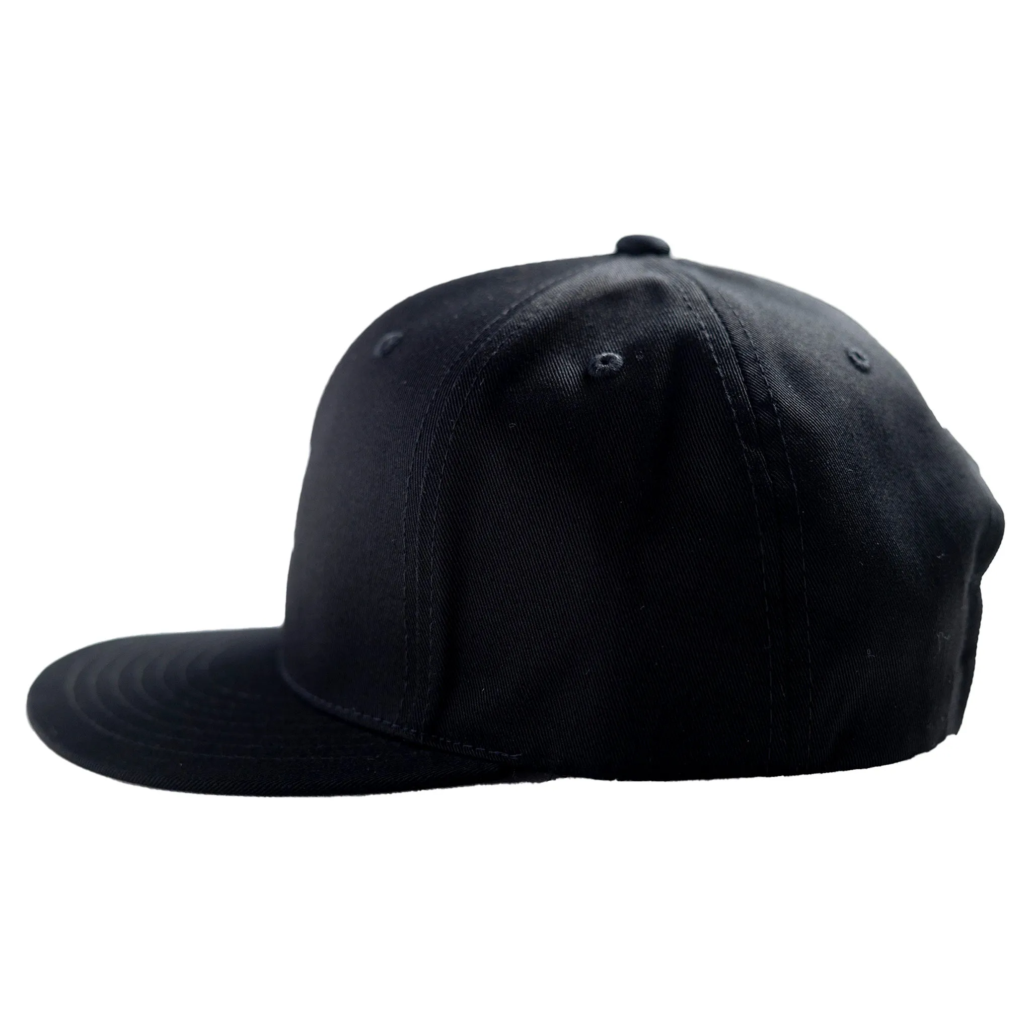 pupil (white) • flatbill snapback hat