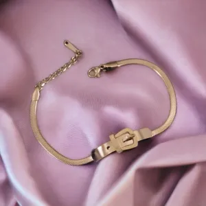 Rose Glow Stainless Elegance Bracelet