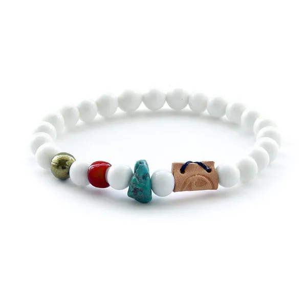 Shores Bracelet  - Crest White
